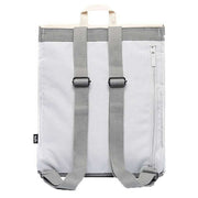 Lefrik Handy Mini Stripes Concrete Block Backpack - Grey/Light Grey/Cream