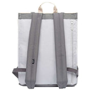 Lefrik Handy Stripes Concrete Block Backpack - Grey/Light Grey/Cream