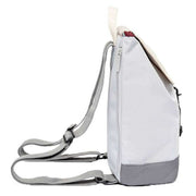 Lefrik Scout Mini Stripes Concrete Block Backpack - Grey/Light Grey/Cream