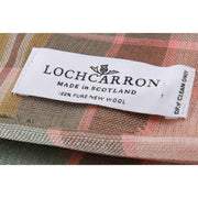 Sciarpa Locharron of Scotland Alba Dundee Fine Merino - Rosa/Grigio/Giallo