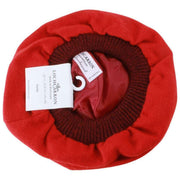 Locharron of Scotland Lambswool Tam - Rosso scarlatto