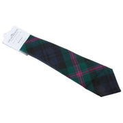 Cravatta scozzese moderna Locharron of Scotland Reiver Baird - Blu scuro/Verde scuro
