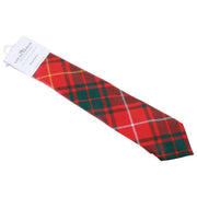 Cravatta scozzese moderna Locharron of Scotland Reiver Bruce - Rosso/Verde scuro