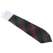 Cravatta moderna scozzese Locharron of Scotland Reiver Cameron of Erracht - Verde scuro/Blu scuro/Rosso