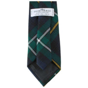 Cravatta moderna Locharron of Scotland Reiver Campbell Of Argyle - Verde/Nero/Giallo