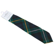 Cravatta moderna Locharron of Scotland Reiver Campbell Of Argyle - Verde/Nero/Giallo