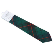 Cravatta moderna Locharron of Scotland Reiver Davidson Clan - Verde/Blu/Rosso