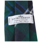 Cravatta scozzese moderna Locharron of Scotland Reiver Douglas - Blu scuro/Verde scuro