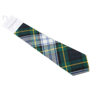 Locharron of Scotland Reiver Gordon Dress Modern Tartan Tie - Green/Yellow/Blue