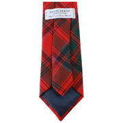 Cravatta scozzese Locharron of Scotland Reiver Grant Clan - Rossa/Verde