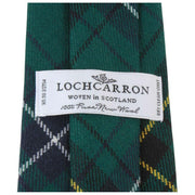 Cravatta scozzese moderna Locharron of Scotland Reiver Henderson - Verde/Blu scuro