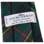 Cravatta scozzese moderna Locharron of Scotland Reiver Kennedy - Verde/Blu scuro/Rosso