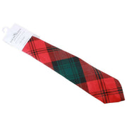 Cravatta moderna scozzese Locharron of Scotland Reiver Kerr - Rosso/Verde