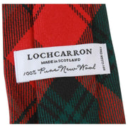 Cravatta moderna scozzese Locharron of Scotland Reiver Kerr - Rosso/Verde