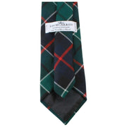 Cravatta scozzese moderna Locharron of Scotland Reiver Leslie - Blu marino/Verde/Rosso