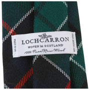 Cravatta scozzese moderna Locharron of Scotland Reiver Leslie - Blu marino/Verde/Rosso