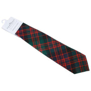 Cravatta scozzese moderna Locharron of Scotland Reiver MacArthur Clan - Verde scuro/Blu scuro/Rosso