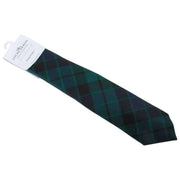 Cravatta scozzese moderna Locharron of Scotland Reiver MacKay - Verde/Blu scuro