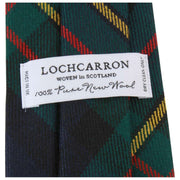 Cravatta scozzese moderna Locharron of Scotland Reiver MacLaren - Verde/Rosso/Giallo