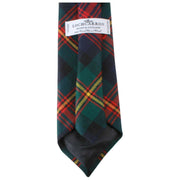 Cravatta scozzese moderna Locharron of Scotland Reiver MacLellan - Blu marino/Verde/Rosso