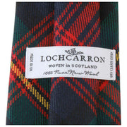 Cravatta scozzese moderna Locharron of Scotland Reiver MacLellan - Blu marino/Verde/Rosso