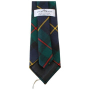 Cravatta scozzese moderna Locharron of Scotland Reiver MacLeod Of Harris - Blu marino/Verde