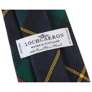 Cravatta scozzese moderna Locharron of Scotland Reiver MacLeod Of Harris - Blu marino/Verde