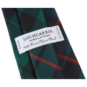 Cravatta scozzese moderna Locharron of Scotland Reiver Morrison - Blu marino/Verde/Rosso