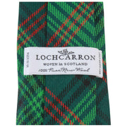 Locharron of Scotland Reiver Ross Hunting Modern Tartan Cravatta - Verde/Rosso