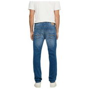 MAC Jeans Arne Pipe Hemp Denim Jeans - Blu medio autentico