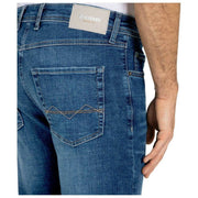 Jeans MAC Jeans Arne in denim riciclato - Blu scuro autentico 3D