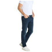 Jeans MAC Jeans Arne in denim riciclato - Blu intenso, usati autentici