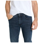 Jeans MAC Jeans Arne in denim riciclato - Blu intenso, usati autentici