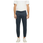 Pantaloni MAC Jeans Griffin in jersey stampato - Blu tempesta di mare