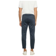 Pantaloni MAC Jeans Griffin in jersey stampato - Blu tempesta di mare