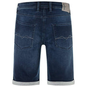 MAC Jeans Jog'N Pantaloncini di jeans in felpa leggera - Lavaggio vintage blu scuro