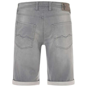 Pantaloncini di jeans MAC Jeans Jog'N Light Sweat - Grigio estivo chiaro