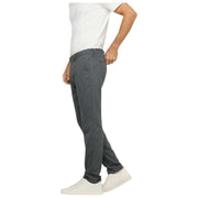 Pantaloni MAC Jeans Lennox in lana a spina di pesce - Pietra grigia