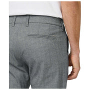 Pantaloni MAC Jeans Lennox in lana a spina di pesce - Grigio tempesta chiaro