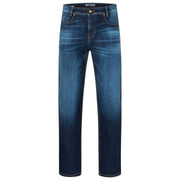 Jeans MAC Jeans Rick Vintage Denim - Blu scuro autentico 3D usato