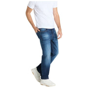 Jeans MAC Jeans Rick Vintage Denim - Blu scuro autentico 3D usato