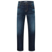 MAC Jeans Rick Vintage Denim Jeans - Blu scuro autentico usato
