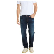 MAC Jeans Rick Vintage Denim Jeans - Blu scuro autentico usato