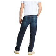 MAC Jeans Rick Vintage Denim Jeans - Blu scuro autentico usato