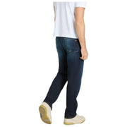 MAC Jeans Rick Vintage Denim Jeans - Blu scuro autentico usato