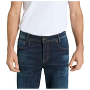 MAC Jeans Rick Vintage Denim Jeans - Blu scuro autentico usato