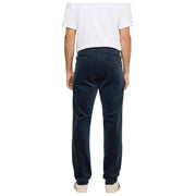Pantaloni MAC Jeans Ultimate Driver in velluto a coste - Blu notte