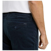 Pantaloni MAC Jeans Ultimate Driver in velluto a coste - Blu notte