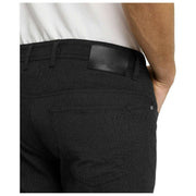 Pantaloni MAC Jeans Ultimate Traveller Arne struttura bistretch - neri