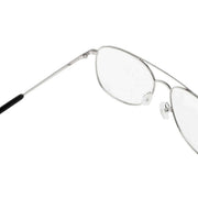 MessyWeekend Duke Blue Light Glasses - Silver